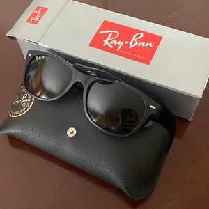 Brand New- in packaging- Ray Ban New Wayfarers RB2132 Matte Black